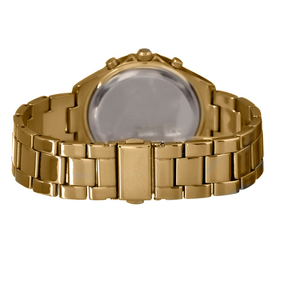 Boum Baiser Ladies Bracelet Watch w/ Day/Date - Gold