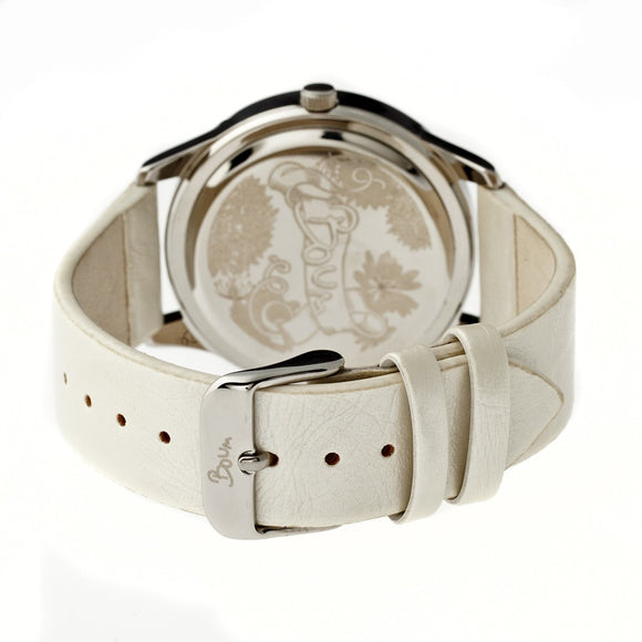 Boum Clique Crystal-Dial Ladies Bracelet Watch - Silver/White