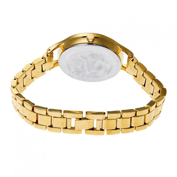 Boum Bulle Bracelet Watch - Gold/Coral