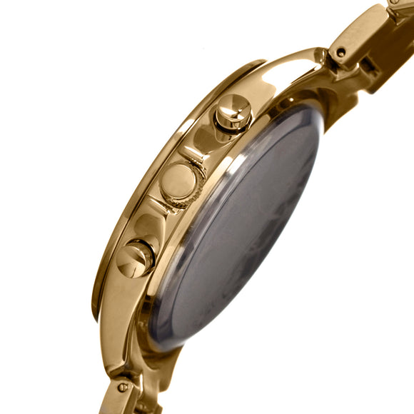 Boum Baiser Ladies Bracelet Watch w/ Day/Date - Gold