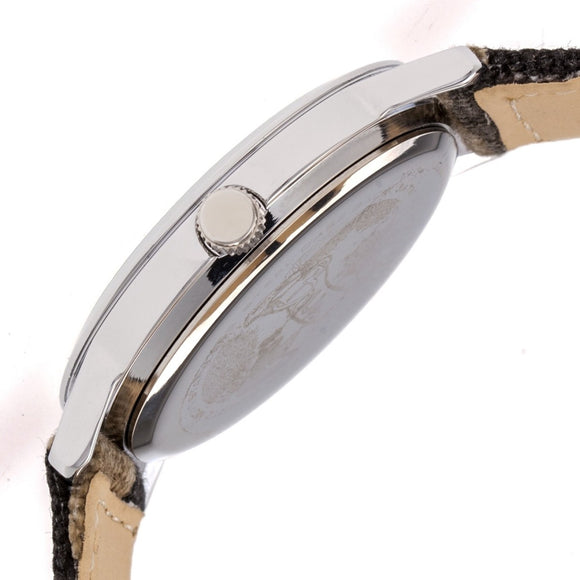 Boum Sauvage Camo-Strap Watch  - Silver