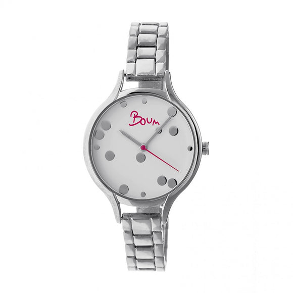 Boum Bulle Bracelet Watch - Silver