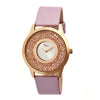 Boum Clique Quartz Light Pink Genuine Leather Rose Gold Women's Watch