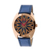 Boum Etoile Quartz Blue Genuine Leather Rose Gold Women's Watch