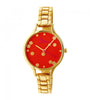 Boum Bulle Bracelet Watch - Gold/Coral