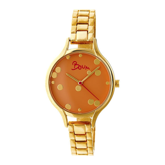 Boum Bulle Bracelet Watch - Gold/Nude