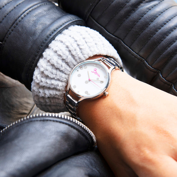 Boum Bulle Bracelet Watch - Silver